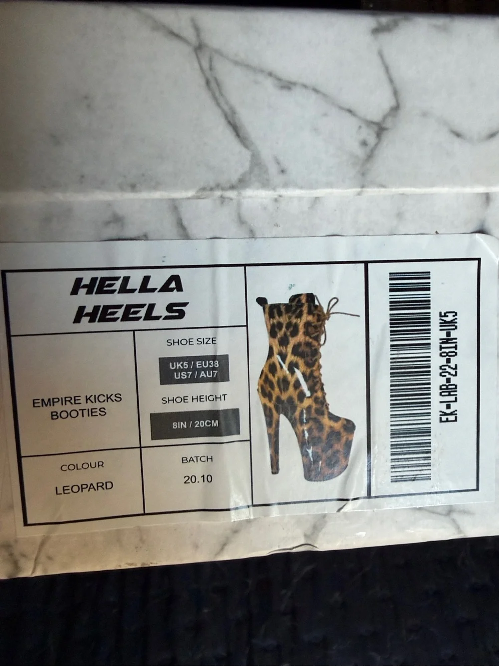 Empire Kicks Leopard Platform Booties - Leopard